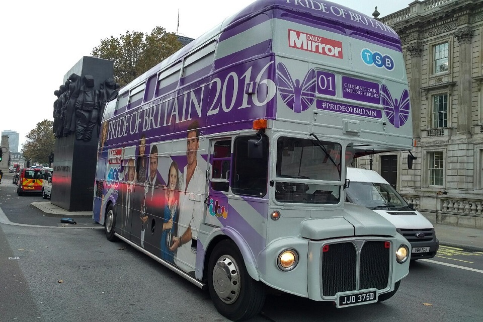 Alun Cairns Praises Pride of Britain Awards