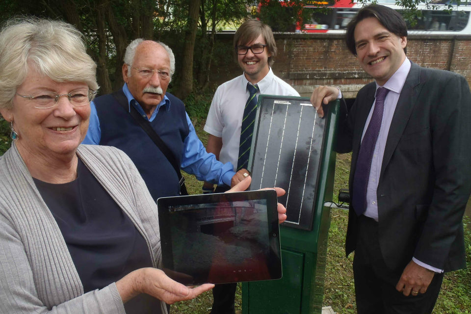 New flood camera goes down a tweet in Halesowen