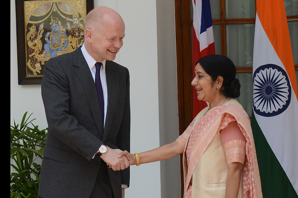 Foreign Secretary and Chancellor conclude successful visit to India