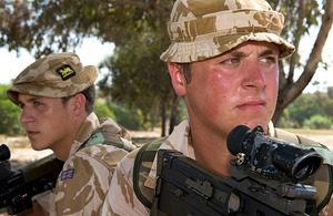 Privates Liam and James Horgan of 2nd Battalion The Princess of Wales's Royal Regiment