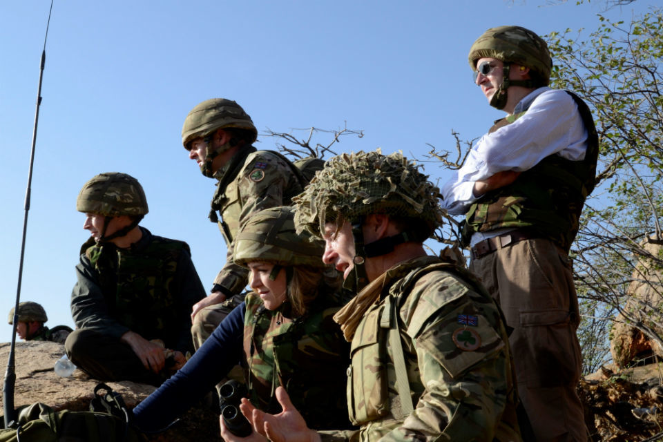 UK visit strengthens Defence relationship with Kenya