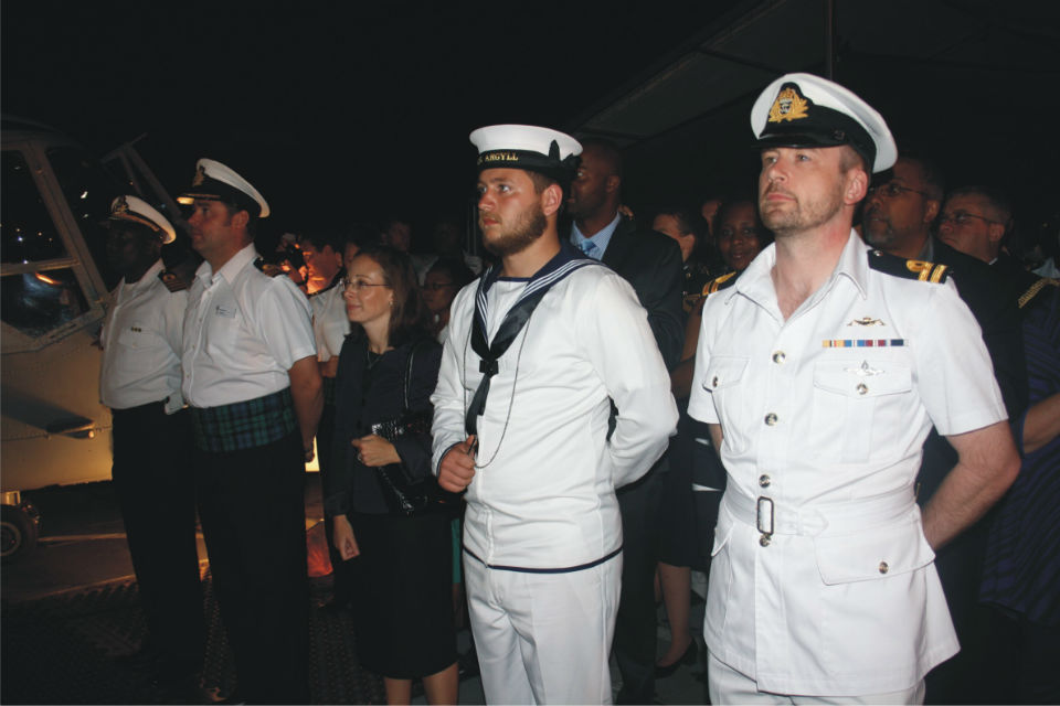 On board the HMS Argyll