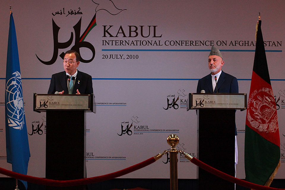 International community supports phased Afghan control over security