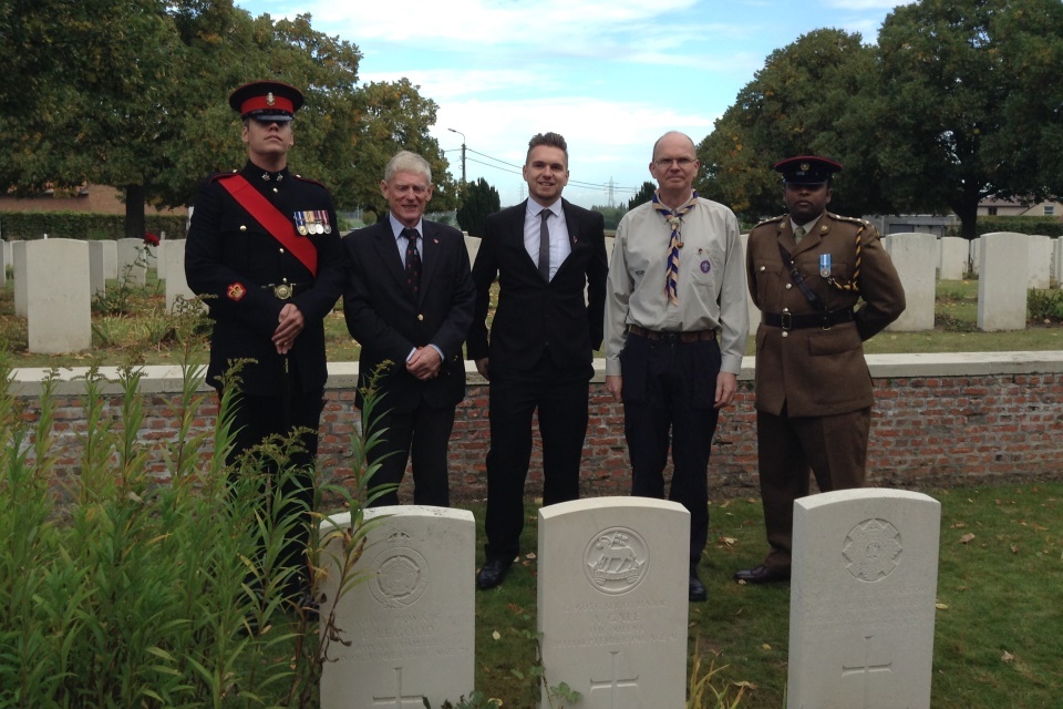 Rededication service held for serviceman who died 6 weeks before the end of World War 1