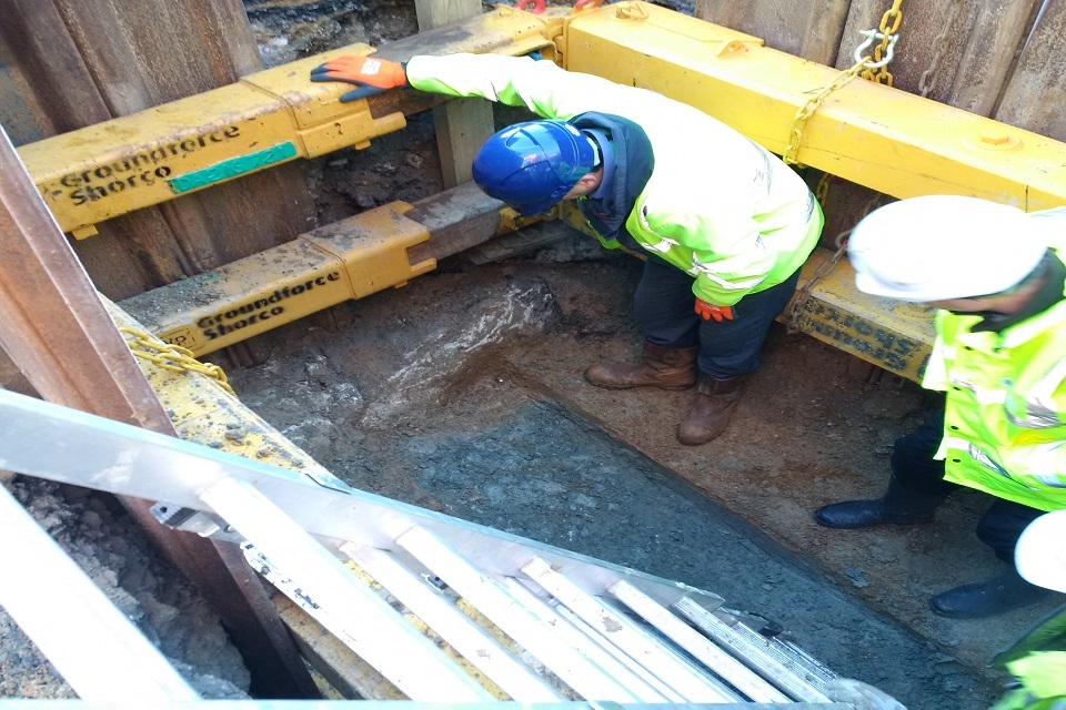 Oxford flood alleviation scheme uncovers a piece of the city’s history
