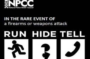 Stay safe leaflet image