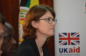 Head of DFID Uganda, Jennie Barugh