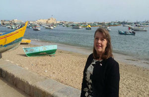 British Consul General in Alexandria Wendy Freeman