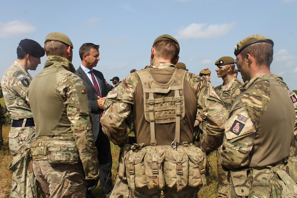 The UK shares a deep and long-standing Defence partnership with Nigeria, and over 40 UK personnel are deployed on an enduring basis in country to coordinate training and advisory support.
