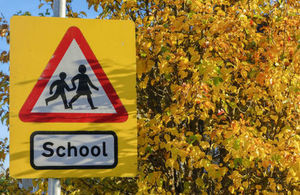 School sign