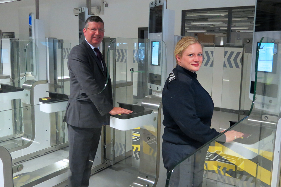New ePassport gates opened at Edinburgh Airport