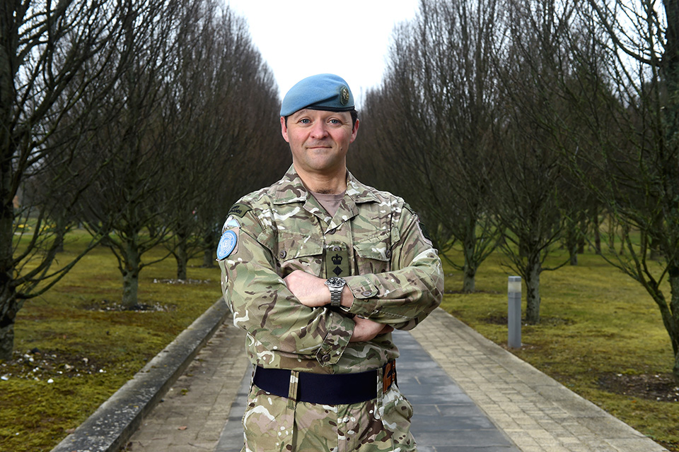 Colonel Edward Dawes. Crown Copyright. 