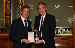 Former NATO Secretary General Rasmussen with the Foreign Secretary