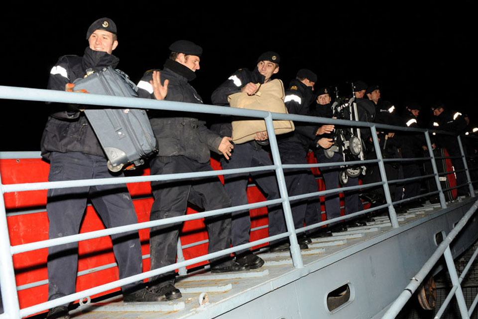 Defence Secretary makes statement regarding Libya evacuation