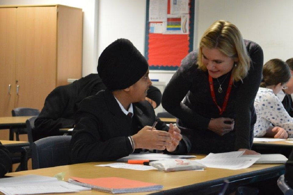 Education Secretary visits Derby on opportunity areas tour