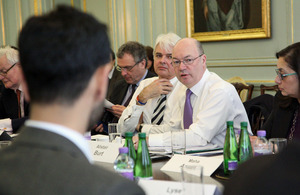 Foreign Office Minister Alistair Burt at the Jubilee Dialogue event in London.