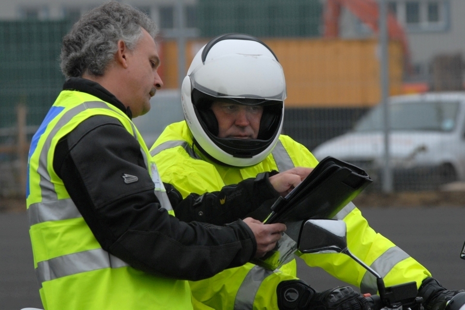 Motorcycle manoeuvre testing to remain off road following review
