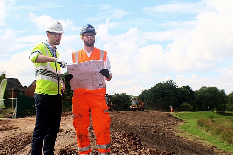 Stockton flood alleviation scheme progresses
