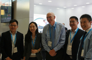 Lord Prior with Chinese delegates