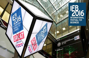 UKTI en el Festival Internacional Empresarial (IFB2016)