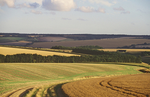 Mere - 'prairie' monoculture field landscape