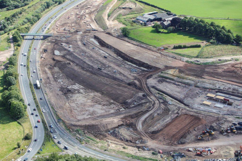 A556 construction 1