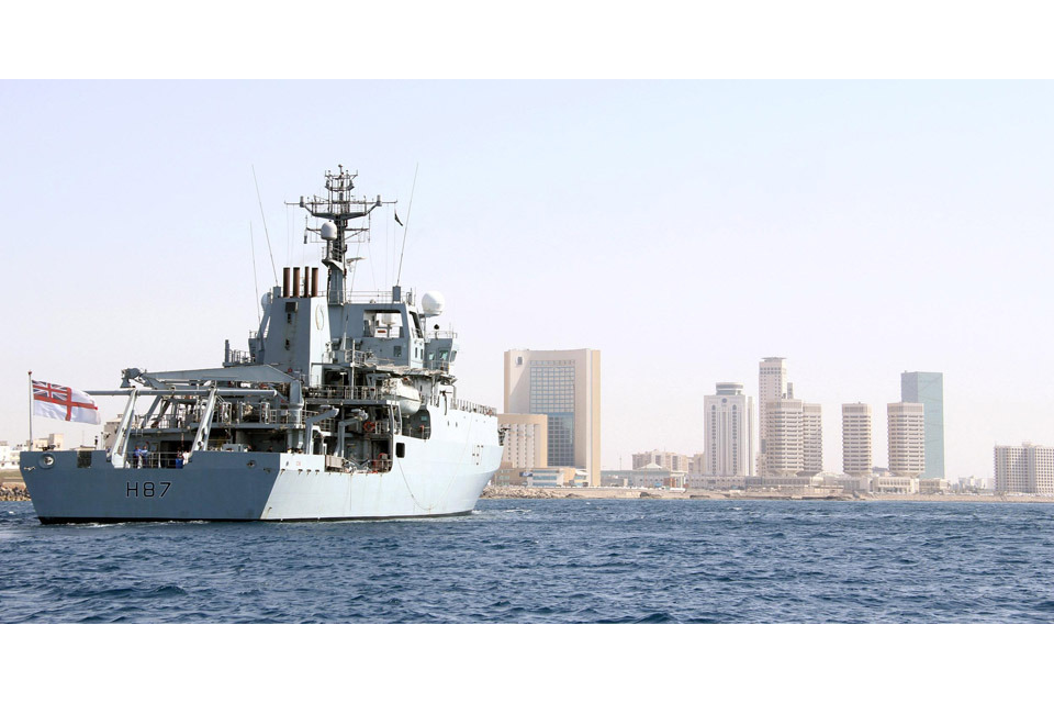 HMS Echo finds 18 wrecks off Libya