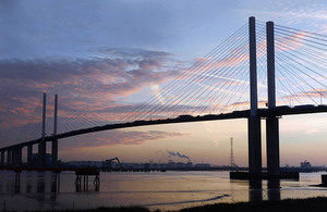 Bridge at dusk