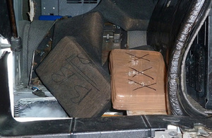 Border Force officers in Dover find cocaine hidden in a lorry