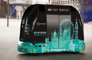 TRL driverless pod