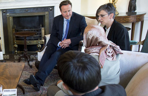 The Prime Minister meets survivors of the Srebrenica genocide