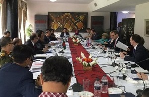 First Bangladesh-UK Strategic Dialogue held in Dhaka. Photo @SMcDonaldFCO