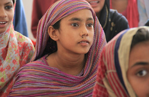 Daddla can continue her education thanks to repairs made to her school, funded by UK aid. Picture: Vicki Francis/DFID