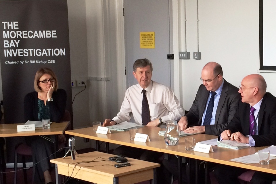 Morecambe Bay Investigation: Identification of Interviewees