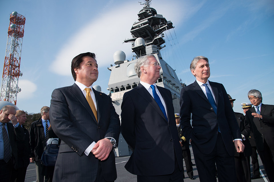 Defence Secretary announces closer defence ties with Japan