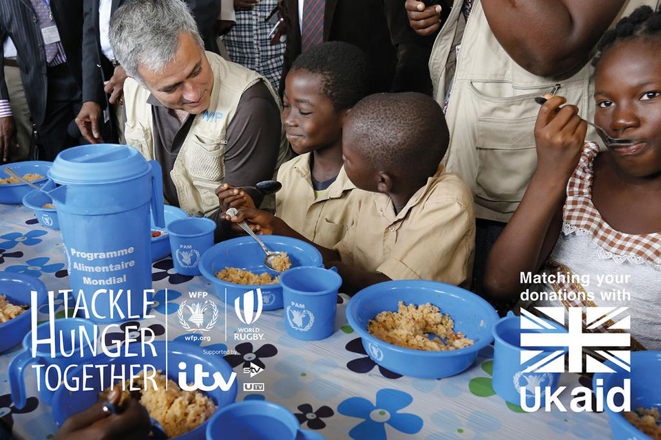 Justine Greening: UK aid to help Tackle Hunger during Rugby World Cup