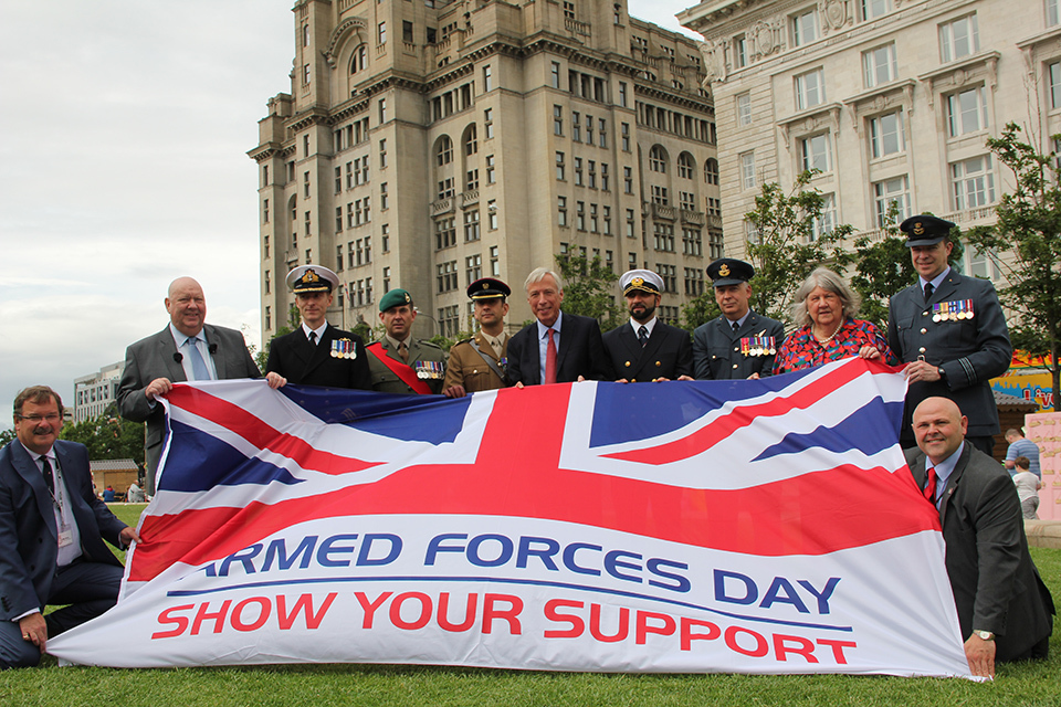 Armed Forces Day 2017 to be hosted by Liverpool