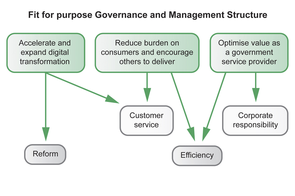 Fit for purpose governance and management structure