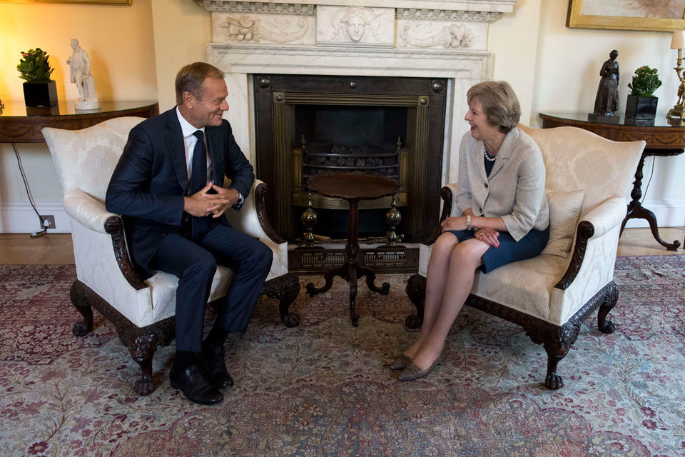 PM meeting with Donald Tusk: 8 September 2016