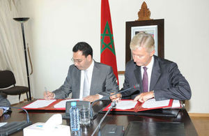British Ambassador and Moroccan minister of Communication