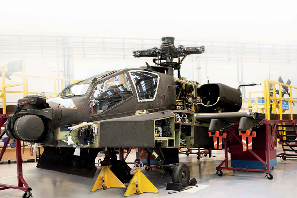 Keeping the Apache ready to take on the Taliban