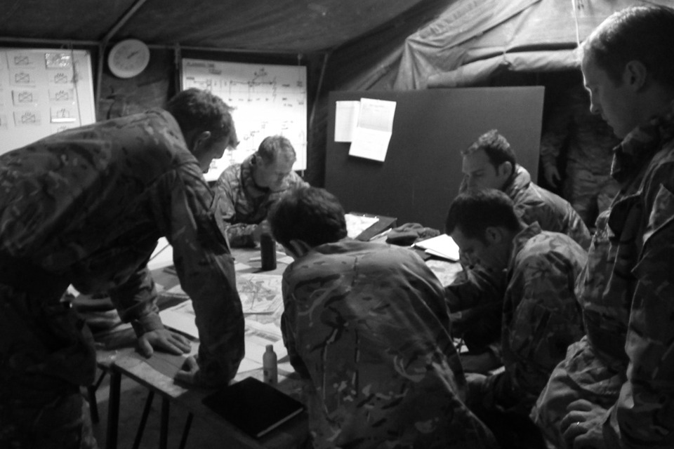 Troops thunder onto Salisbury Plain