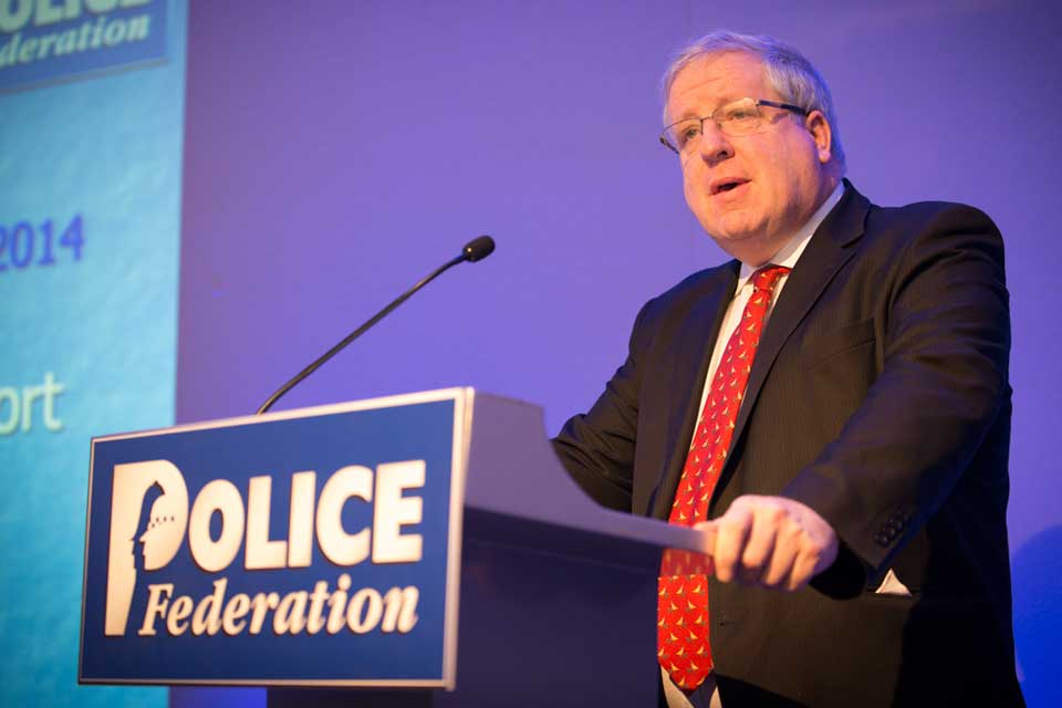 Patrick McLoughlin MP at the National Roads Policing Conference 2014