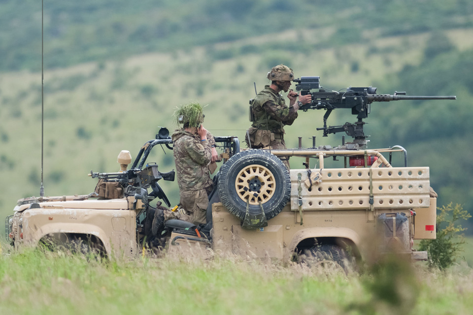 Soldiers battle against 'thinking enemy' on Salisbury Plain