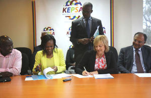 DFID_KEPSA MoU signing