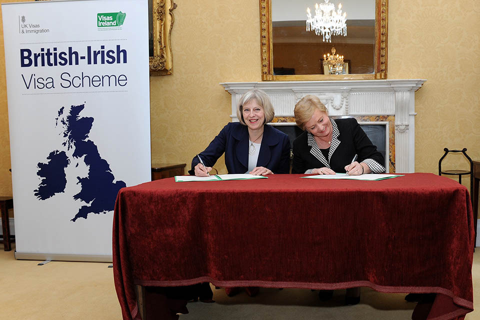 Historic UK Ireland Visa Deal Signed