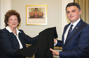 Baroness Anelay with Kosovo Ambassador