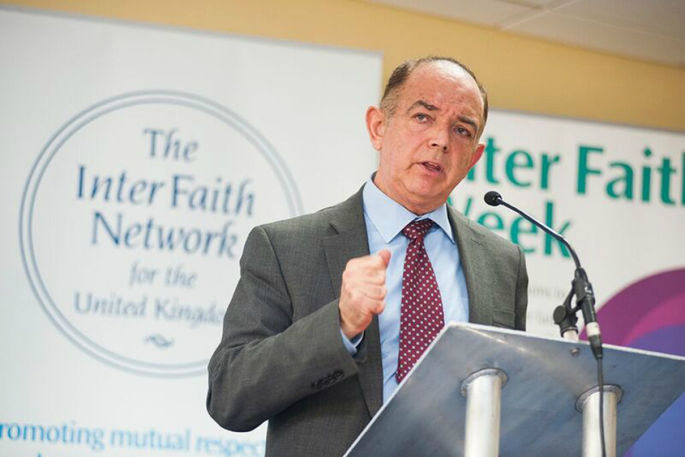 Lord Bourne at Inter Faith