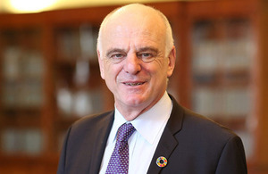 Photo of Dr David Nabarro, UK nominee for WHO Director-General, 2017
