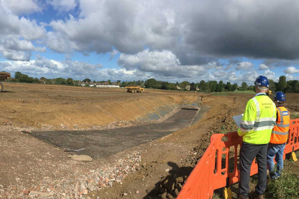 Badsey Brook flood scheme open day